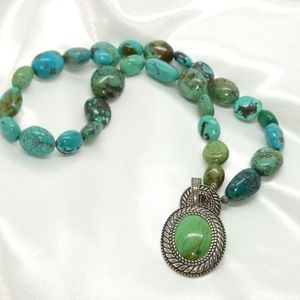 Carolyn Pollack sterling & turquoise necklace